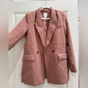 H&M Dusty Rose Blazer